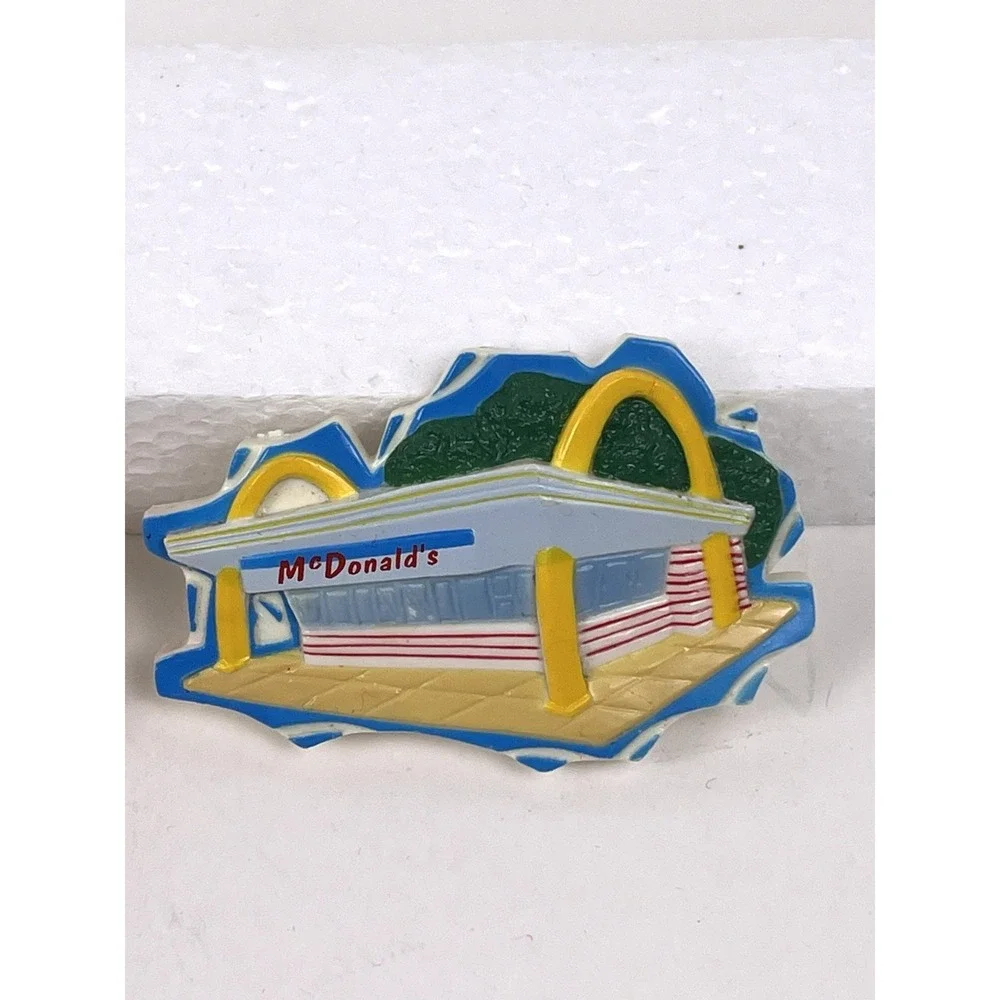 Lot‎ of 2 McDonald's Refrigerator Magnets 1997 1998 Collectible Vintage